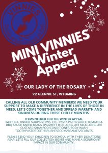 Mini Vinnies OLR poster